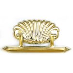 Metal handle shell backplate
