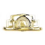 Metal handle Laurel backplate