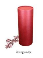 Burgundy Ash Scatter Tube
