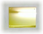 4x3 inch 10G Metal Name Plate